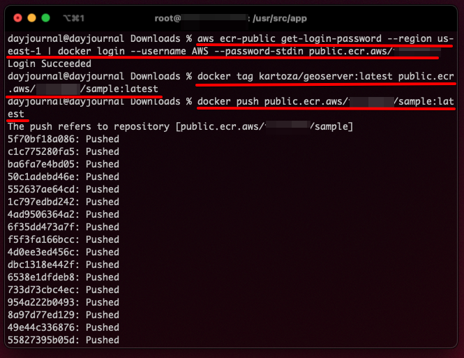 AWS App RunnerとAmazon ECRでGeoServerを構築してみた AppRunner Qiita